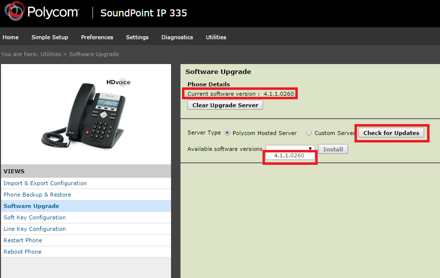 Check and Update Firmware