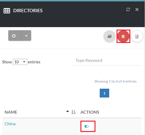 Navigate to Domains