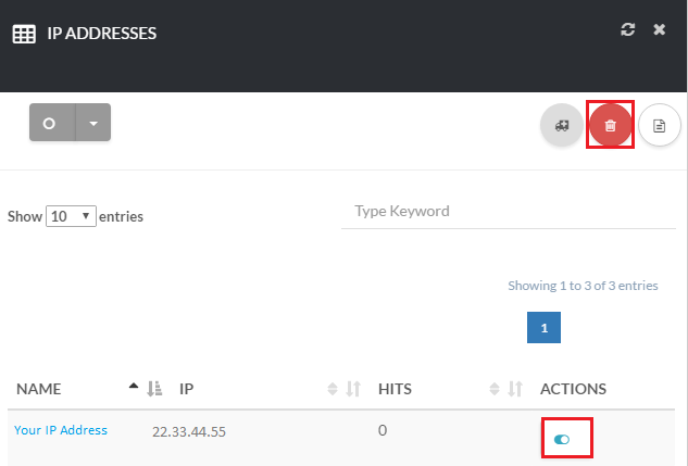 Navigate to Domains